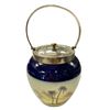 Image 1 : Vintage Porcelain Biscuit Barrel Desert Scene