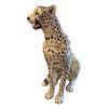 Image 2 : Large Mid Century Modern Porcelain Snow Leopard Figurine (Broken Tail)