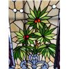 Image 2 : Beautiful Palm Tree Scene Stain Glass Window Panel