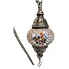 Image 2 : Vintage Turkish Mosaic Shade Table Lamp