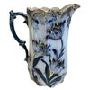Image 2 : 2 Vintage Pitchers: Hand Painted Floral Design & Copeland War Themed