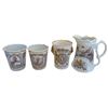 Image 2 : Assorted Royal Family Collectibles: Mugs, Pitcher, & Trivet