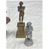 Image 2 : 4 Vintage Napoleon Collectible Busts (3 Are Cast Metal)