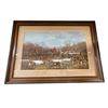 Image 1 : Vintage Heywood Hardy "Autumn The Meeting" Print