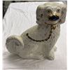 Image 2 : Vintage Staffordshire Porcelain Dog