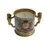 Image 1 : Vintage Double Stamped Paragon Lion Handled Loving Cup No. 28