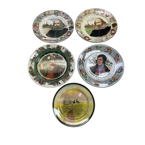 5 Vintage Royal Doulton Plates