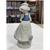 Image 3 : Vintage Nao By Lladro Disa Porcelain Figurine Lady and her Poodle