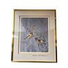 Image 1 : Vintage Robert Bateman Double Signed Print "Evening Grosbeak"