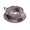 Image 1 : Vintage Double Stamped Paragon Floral Teacup and Saucer