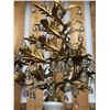 Image 2 : Decorative Hollywood Regency Marble based Chandelier Style Christmas Tree