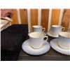 Image 8 : Approximately 92 Pcs Bing & Grondahl China; Teacups, Saucers, Plates, Coffee Pot, Teapot Cream and S