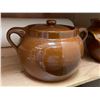 Image 2 : 2 Vintage Beanpots Sunburst Ceramics and Pearson's of Chesterfield
