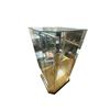 Image 2 : Vintage Large Mirror Back Beveled Shadow Box Display Case