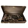 Image 2 : Vintage Kennedy Kits Toolbox w Contents; Snap on Screw Drivers, Clamps, Sockets, Wrenches and More