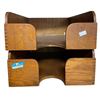Image 2 : 2 Vintage Oak Filers