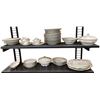 Image 1 : 47 Pieces of Vintage MZ Bridal Rose Chinaware; Tureens, Plates, Bowls, Gravy Boats, and Platters