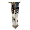 Image 1 : Vintage Hollywood Regency Mirrored Pedestal