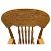 Image 2 : Vintage Oak Press back Children's Rocking Chair