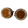 Image 2 : 2 Vintage Medalta Bean Pots #2 one is Missing Lid