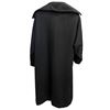 Image 2 : Vintage Pober New York Red Velvet Lined Full Length Black Jacket