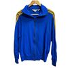 Image 1 : Vintage Adidas 100% Nylow Blue w Yellow Stripes Size Medium Tracksuit