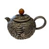 Image 2 : Vintage Metal Repousse Dragon Themed Teapot