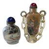 Image 2 : Pair Reverse Painted Snuff Bottles