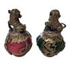Image 2 : Pair of Marble Foo Dogs
