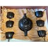Image 2 : Case of Purple Clay Teapot Set w Documents