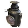 Image 2 : Vintage Train Lantern Missing 1 Glass Insert (Existing Insert Is Cracked)