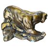 Image 2 : Vintage  1962 Girotti Universal Mountain Lion Chalk Art (Some Chips)