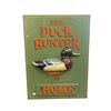 Image 1 : Ducks Unlimited 1990 Tom Table Signed  The Duck Hunter is Gine/Home Wooden Sign