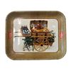 Image 1 : 1950's Coca Cola Wagon Basket Tin Tray