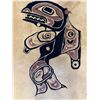 Image 2 : Vintage Jordan's Rugs First Nations Killer Whale Print Rug