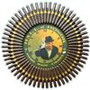 Image 1 : Vintage Hall of Honors Handmade Cigar Store Display Wall Clock