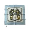 Image 2 : Hermes Bride The Gala Par Hermes Paris Silk Scarf with its original Box