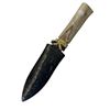 Image 1 : Vintage Inuit Hand Carved Knife With Bone Handle Signed