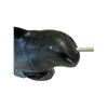 Image 3 : Vintage Inuit Hand Carved Soapstone Narwhale Signed Jorganson Klengen