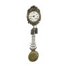 Image 1 : 1850's Drouot Pafsard Hanging Wall Clock with Cherubs Grape Details with pendule