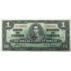 Image 1 : 1937 Coyne Canadian 1 Dollar Bill Serial 039442