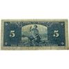 Image 2 : 1937 Coyne Canadian 5 Dollar Bill