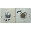 Image 2 : 2  Silver Pence Coins: 1997 South Africa, 1940 Australia