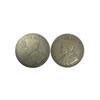 Image 2 : 2 Antique Canadian Silver Quarters : 1919 & 1920