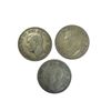 Image 2 : 3 Antique Canadian Silver Quarters : 1948, 1949, & 1950