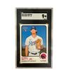 Image 1 : SCG Graded 9 MT Bobby Witt Jr. 2022 Topps Heritage #520 Baseball Card