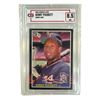 Image 1 : CG Graded 8.5 NM+ Kirby Puckett Rookie Card 1985 Don Russ #438 Baseball Card