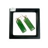 Image 1 : Pair Of Jadeite Earrings