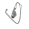 Image 1 : Sterling Silver Buckle Baroque Pearl Necklace
