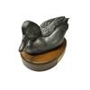 Image 2 : Vintage Ducks Unlimited Canada Pewter Teal Award Duck Figurine
